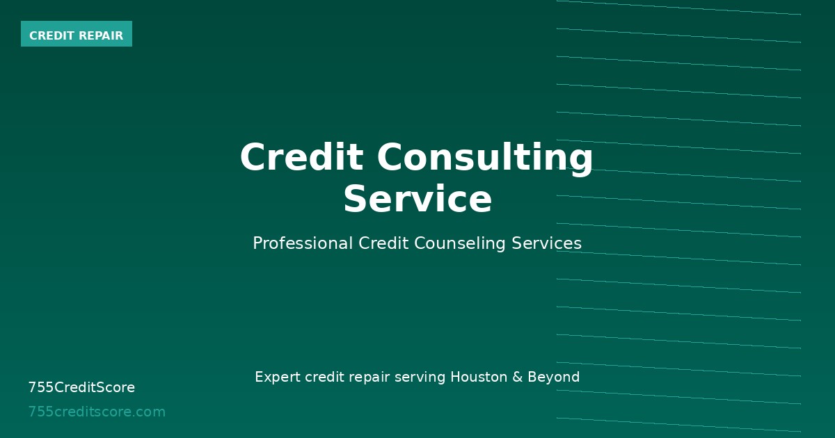 Professional Credit Consulting | 755CreditScore Houston TX