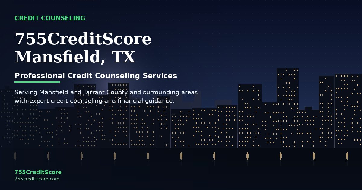 Credit Counseling in Katy Texas - 755CreditScore Professional Services