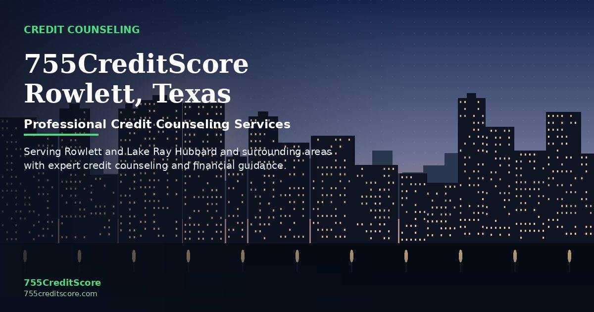 Credit Counseling in Katy Texas - 755CreditScore Professional Services