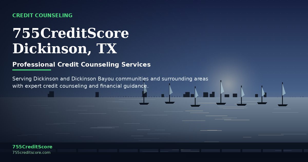 Credit Counseling in Dickinson Texas - 755CreditScore Professional Services