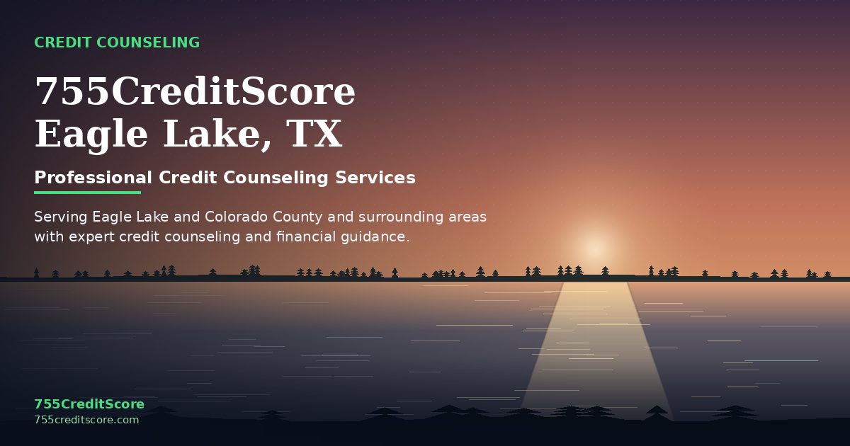 Credit Counseling in Eagle Lake Texas - 755CreditScore Professional Services