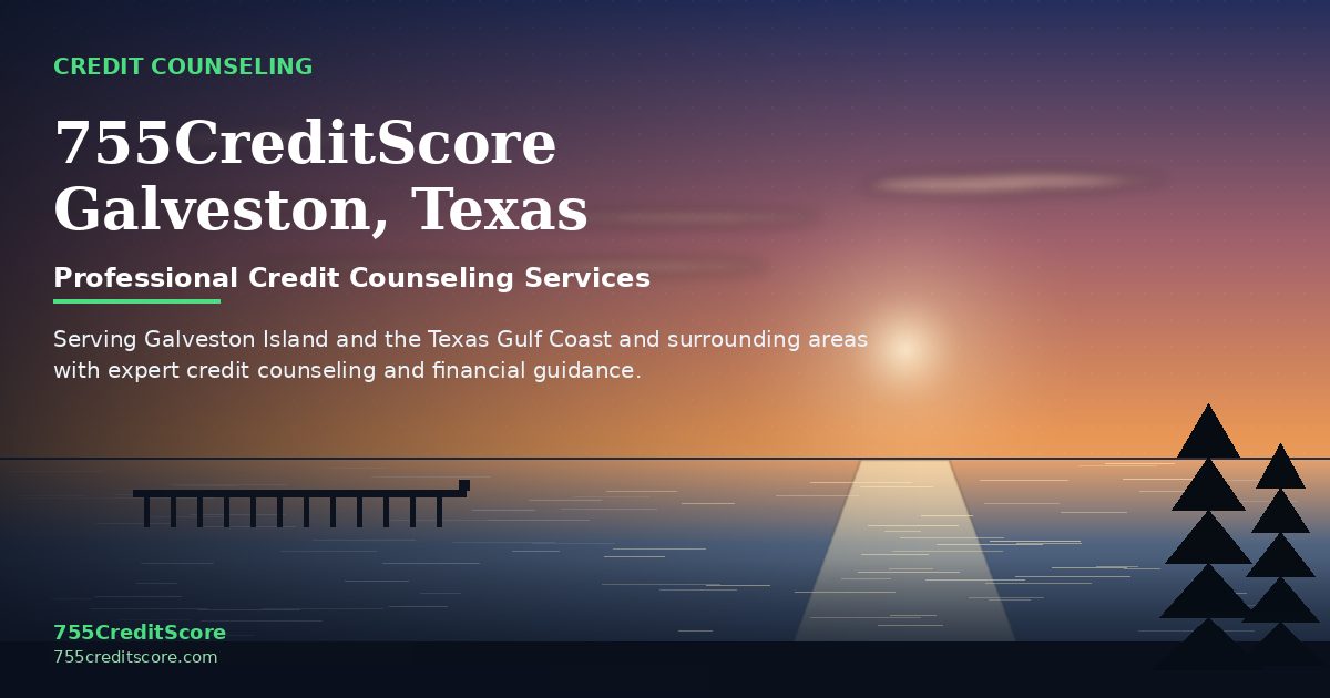 Credit Counseling in Galveston Texas - 755CreditScore Professional Services