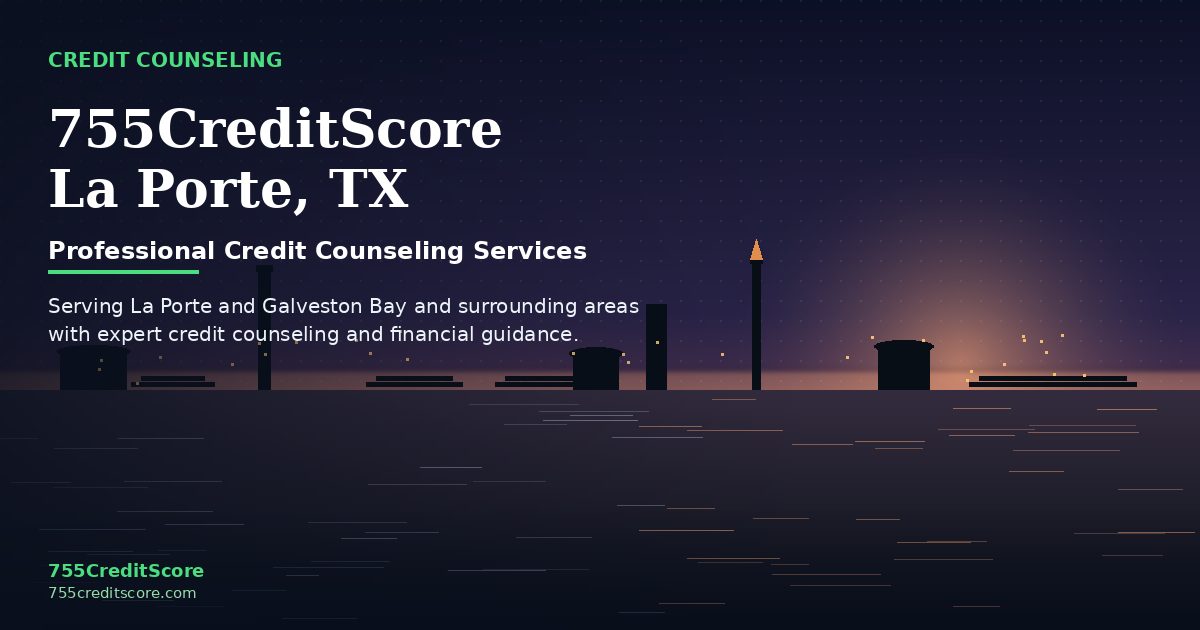 Credit Counseling in La Porte Texas - 755CreditScore Professional Services