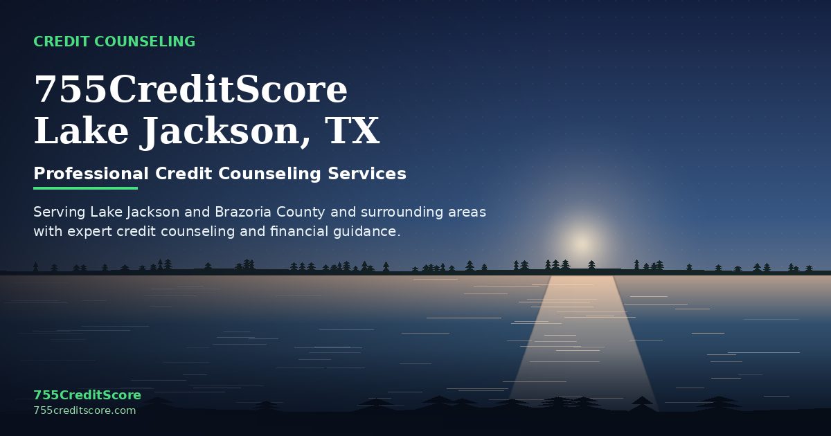 Credit Counseling in Lake Jackson Texas - 755CreditScore Professional Services