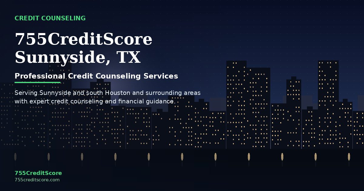 Credit Counseling in Sunny Side Texas - 755CreditScore Professional Services