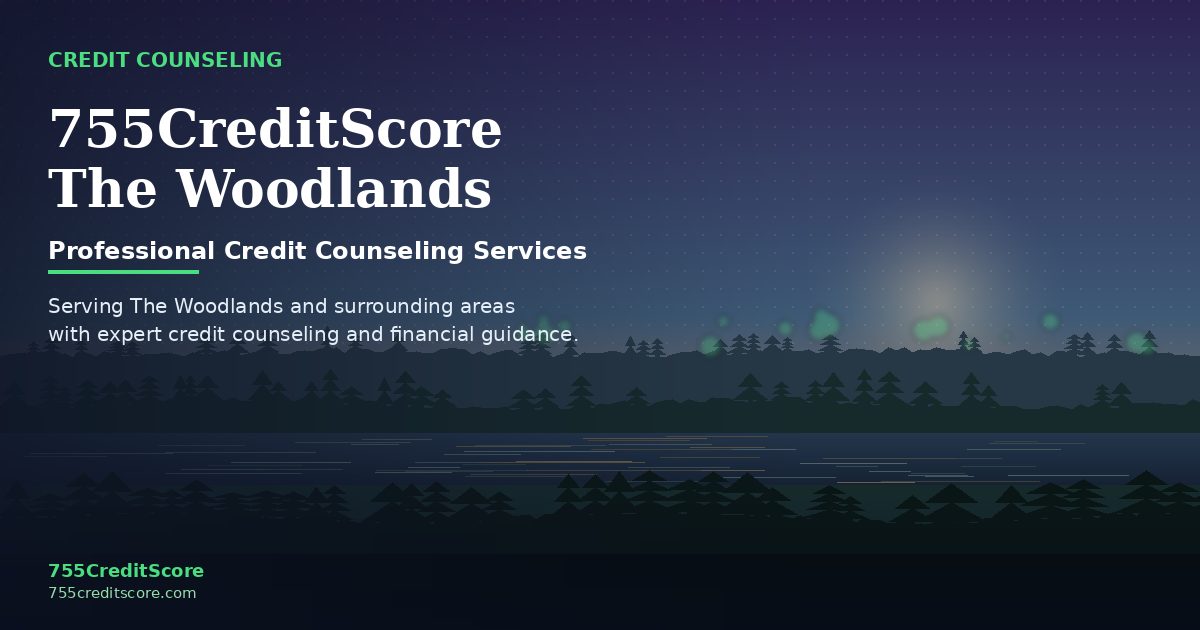 Credit Counseling in The Woodlands Texas - 755CreditScore Professional Services