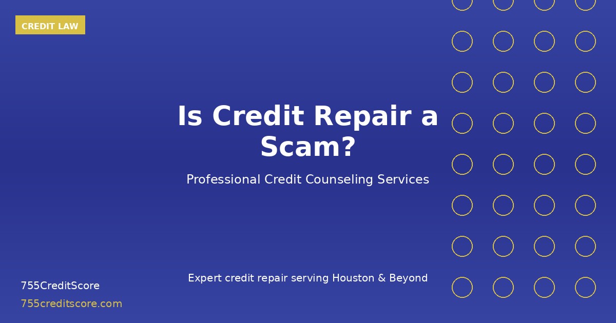 Is Credit Repair a Scam? Complete Truth