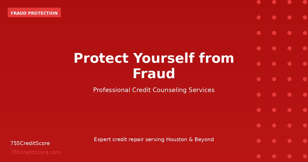 Protect Yourself from Credit Fraud | 755CreditScore Houston TX