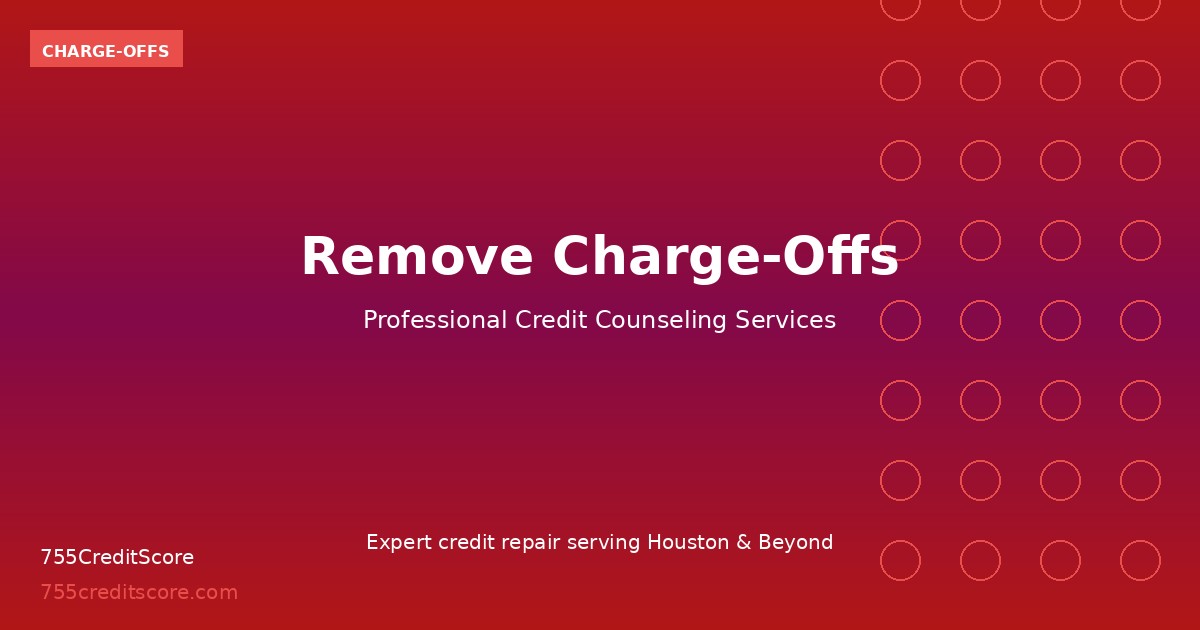 How to remove charge-offs from your credit report